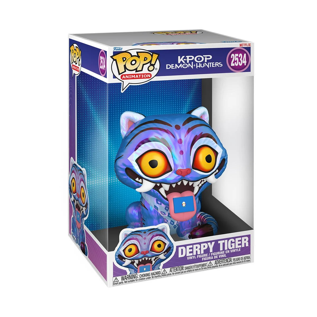 KPOP DEMON HUNTERS - DERPY TIGER ( JUMBO POP )