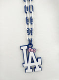 Ladies Dodgers OVERSIZED chain