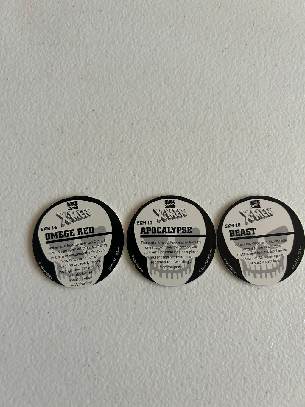 X-Men POGS set