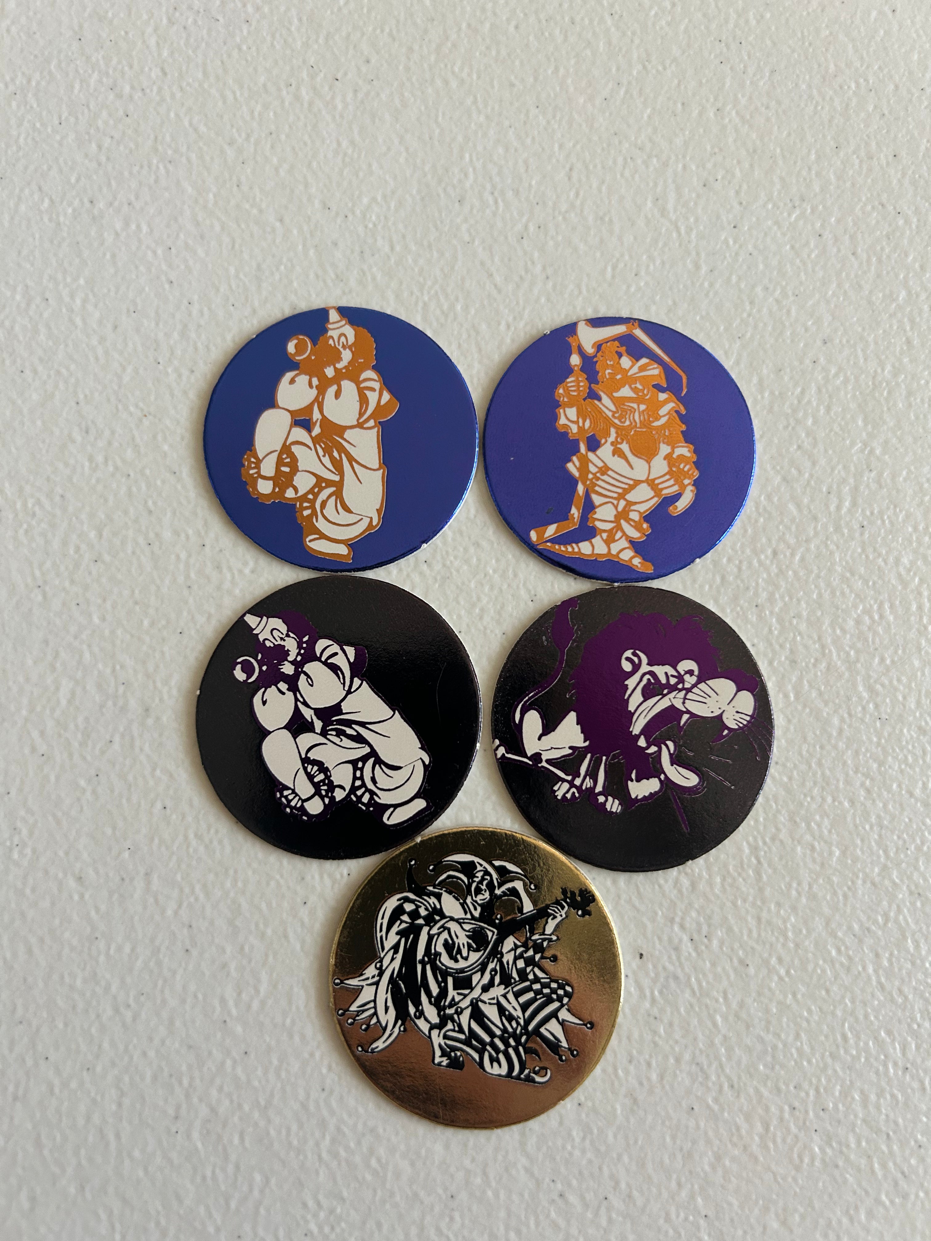 Circus POGS set