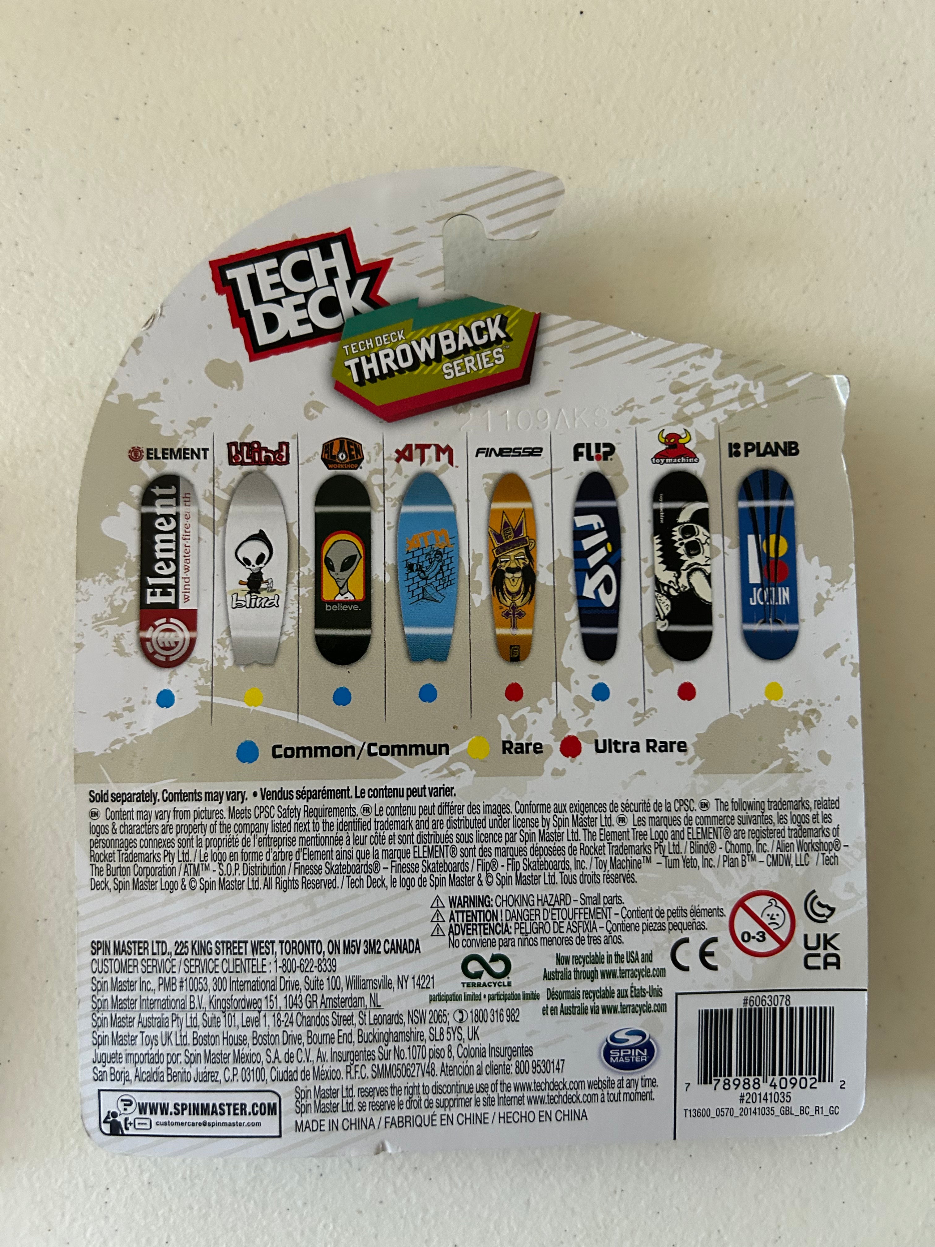 Tech deck - Plan B (rare)